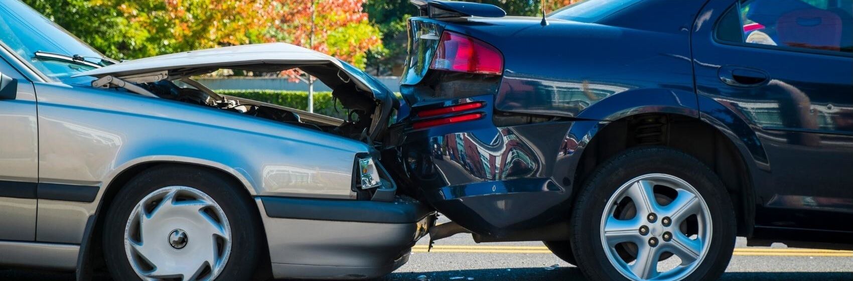 Rear end collision